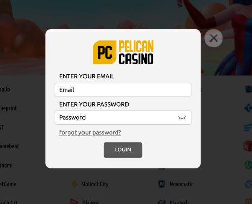 pelican casino login